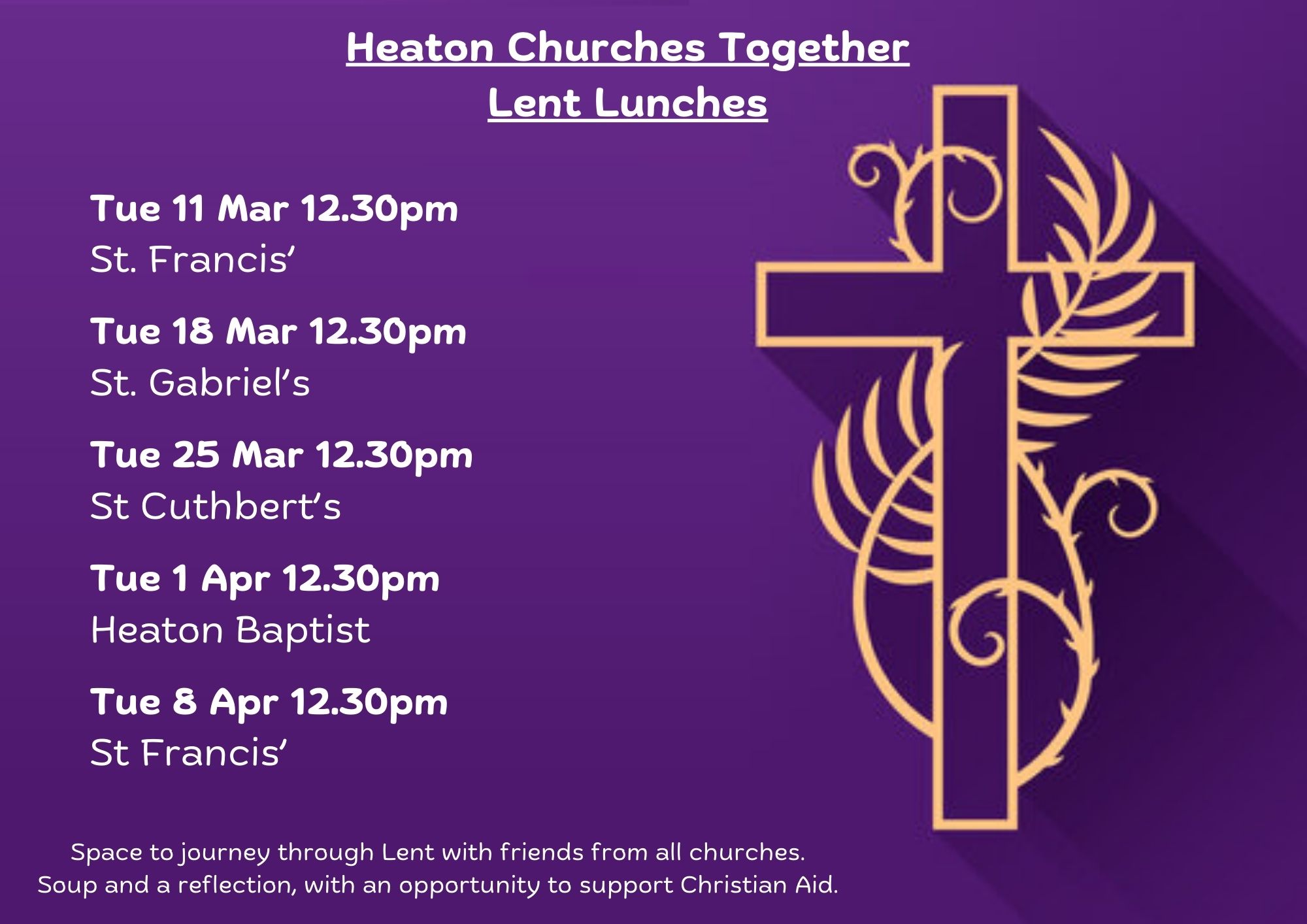 HCT Lent Lunches
